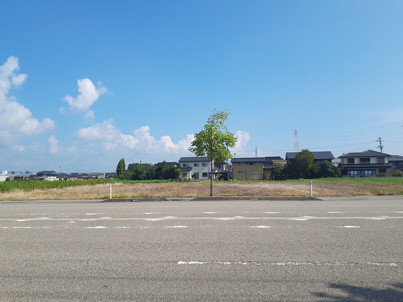 砺波市杉木5丁目貸土地  外観