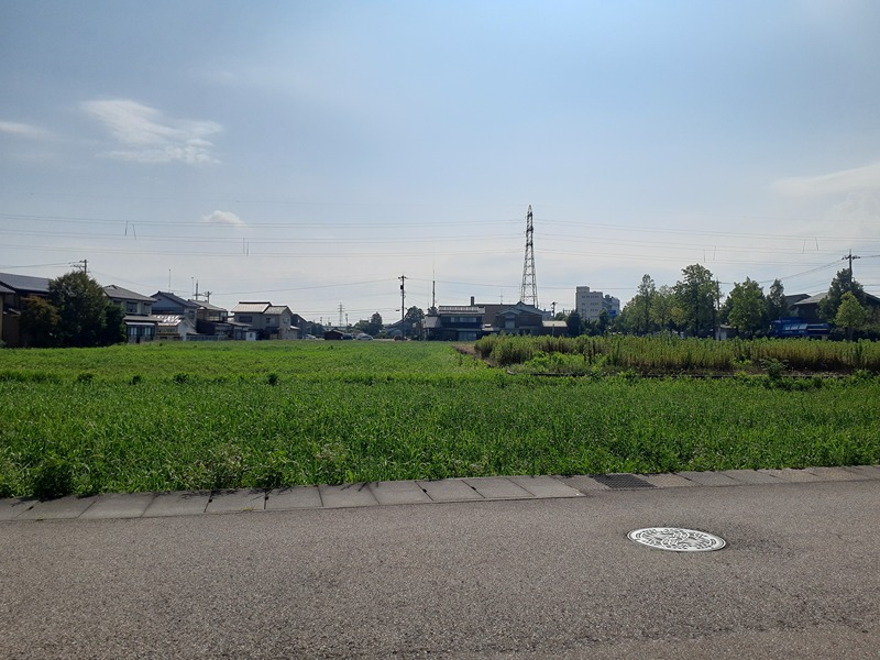 砺波市杉木5丁目貸土地  外観