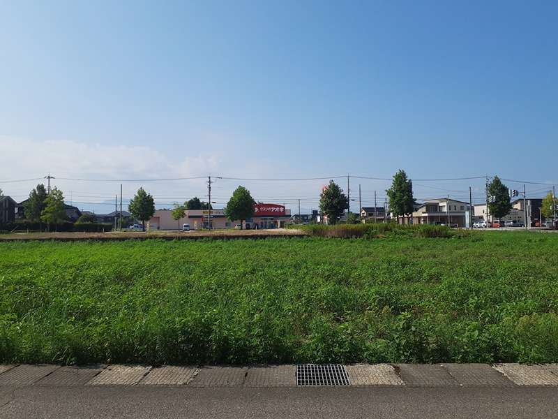 砺波市杉木5丁目貸土地  外観