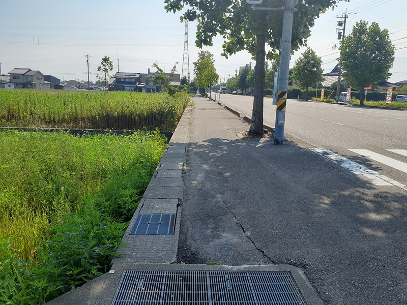 砺波市杉木5丁目貸土地  外観