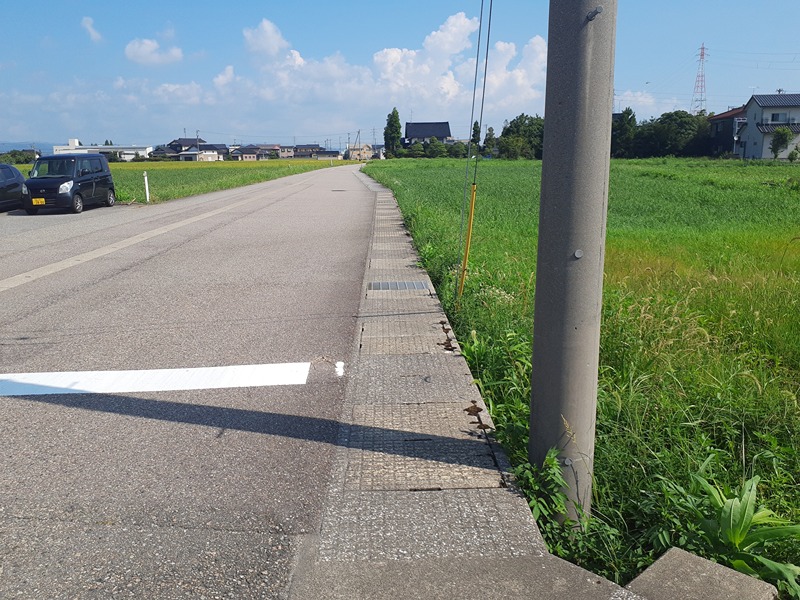砺波市杉木5丁目貸土地  外観