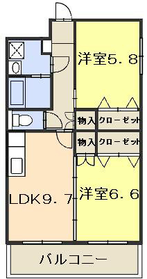 ラシーヌⅠ 間取り