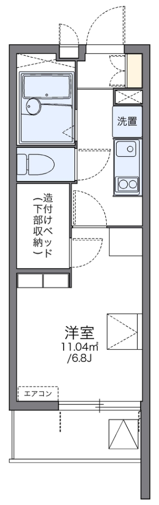 レオパレスＫＡＺＵⅢ 間取り