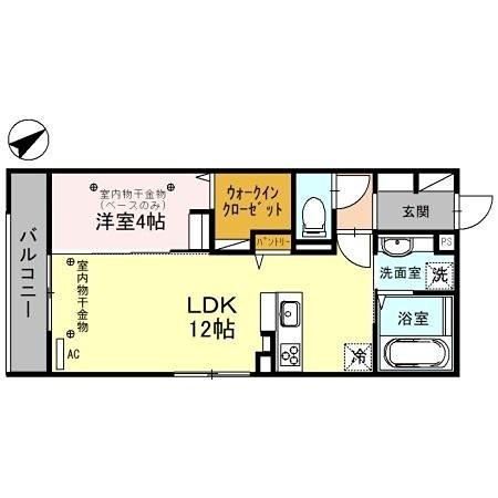 Ｄーｒｅｓｉｄｅｎｃｅ広岡 間取り