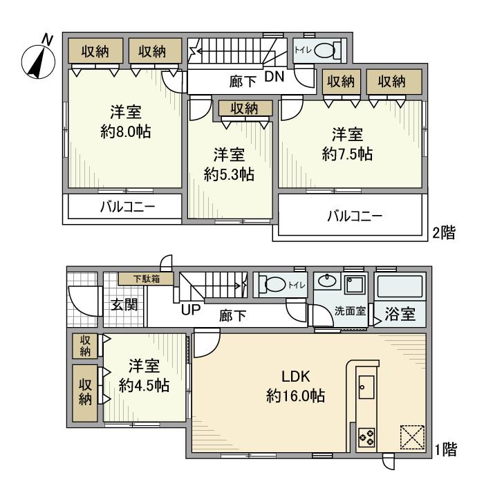 富士見町戸建 間取り