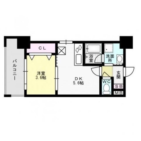 ルネッサンス21別府 間取り
