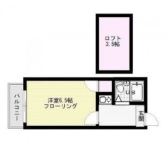 飯倉ＰａｒｔⅠ　Ａ棟 間取り