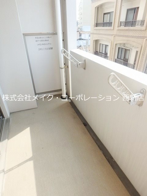 ステイツ姪浜駅前 ベランダ