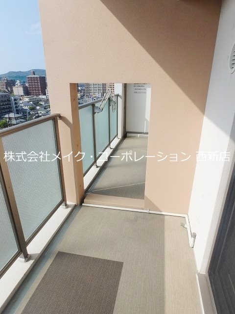 ステイツ姪浜駅前 ベランダ