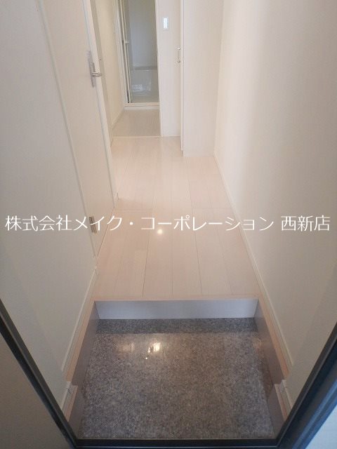 クレストコート福大前～ネット無料～ 玄関