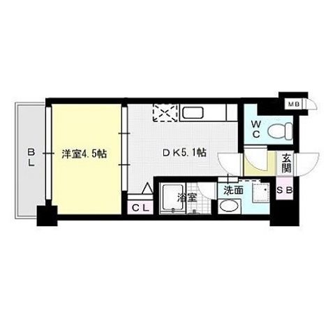 ルネッサンス21別府 間取り