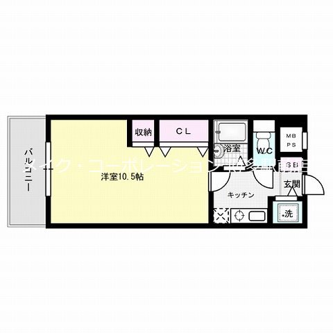 ラポート博多 間取り
