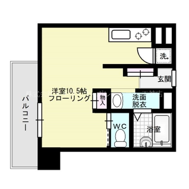 赤坂エクセル  間取り