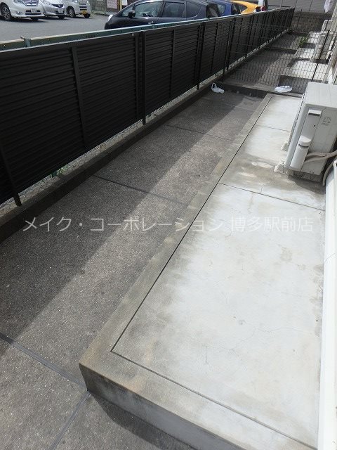 フラット・オブラダ ベランダ