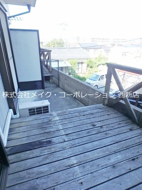 ベランダ ブライトリーヒル城南 ベランダ