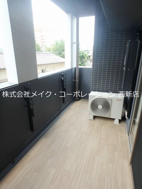 ニューリバー姪浜 ベランダ