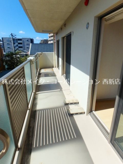 リバーサイド弥生 ベランダ