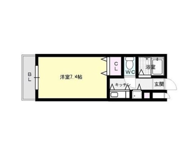 エテルナ荒江～ネット無料～ 間取り