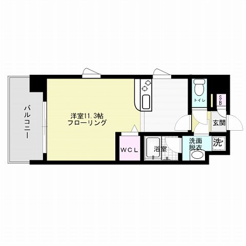リフェスタ渡辺通 間取り