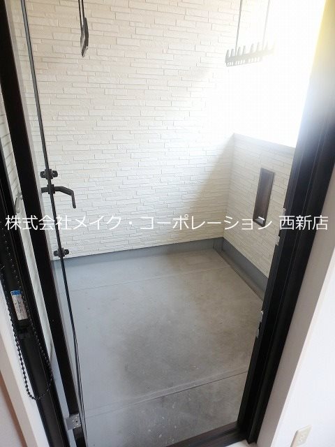 ホワイトメゾン室見 ベランダ