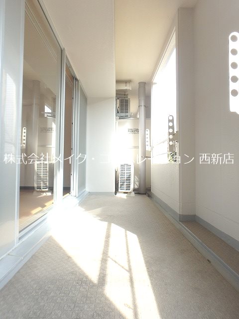 ベランダ プライムメゾン百道浜 ベランダ