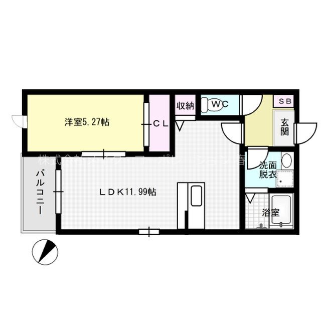 グランメゾン春日 301号室 間取り