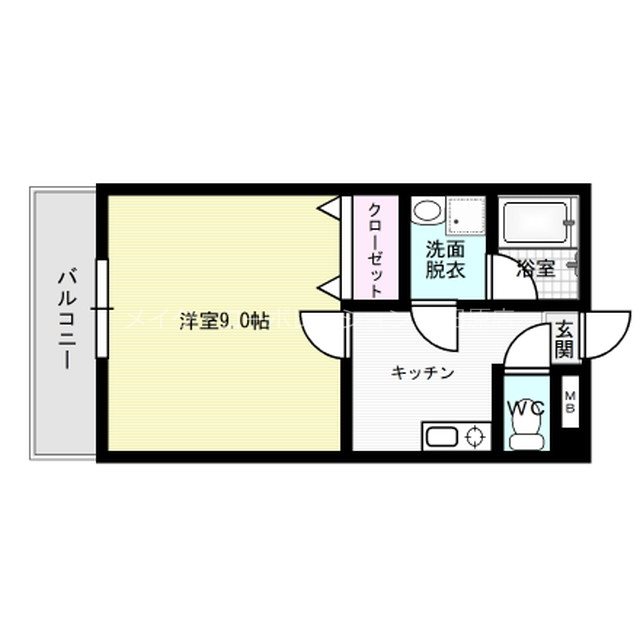 ガーデナーズ那珂川Ⅱ 107号室 間取り