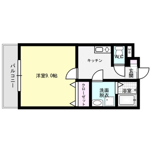 ガーデナーズ那珂川Ⅱ 106号室 間取り