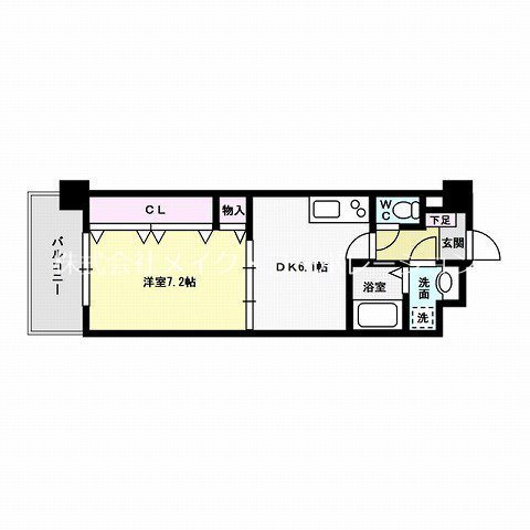エトルシャンス花町～光ネット無料～ 間取り
