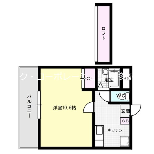 アメニティ吉塚 間取り