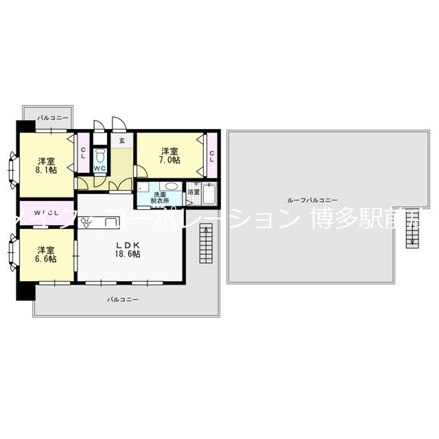 コンプレートSEKIJOU 間取り