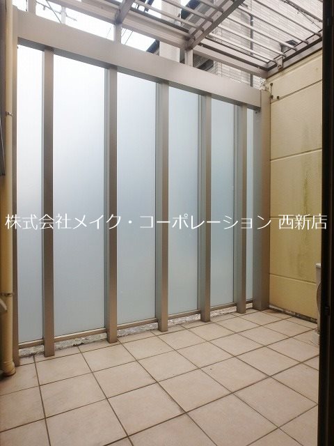 ジェンティーレ鳥飼Ⅰ ベランダ