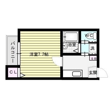 リブレア福大南～ネット無料～ 間取り