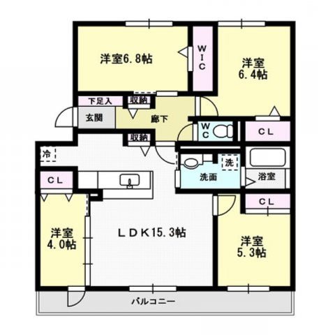 D-room南庄 間取り