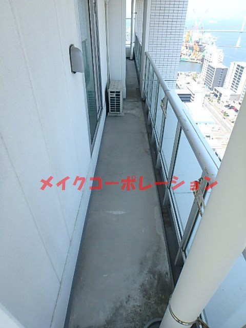 ＫＤＸレジデンス大濠ハーバービュータワー ベランダ