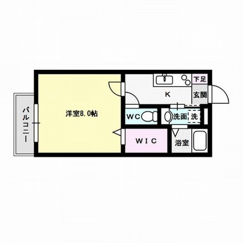 リジェール・アラモード 間取り