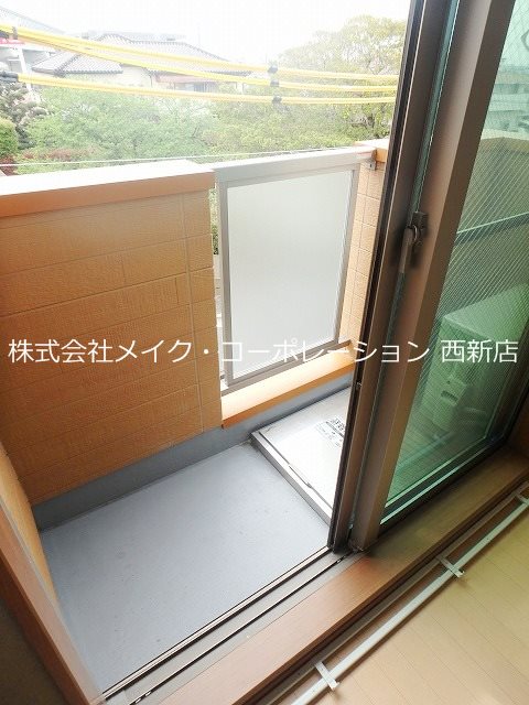 プライム野芥 ベランダ