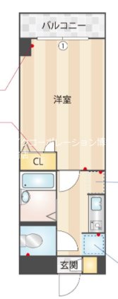 ベアージュ博多 間取り