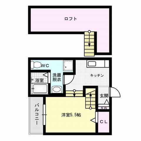 orange days(オレンジデイズ) 間取り