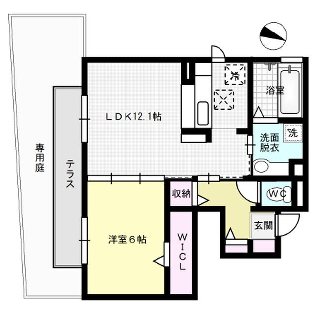間取り ロイヤル・タウン 間取り図