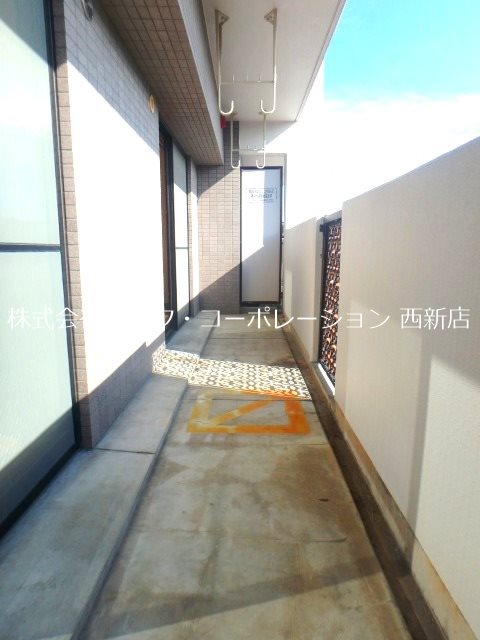 ヴィータポルト ベランダ