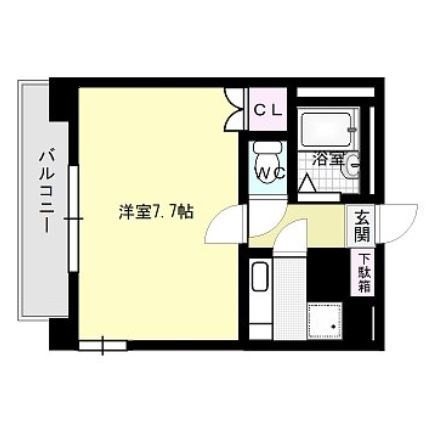 ロイヤルコンフォート荒江Ⅱ 間取り