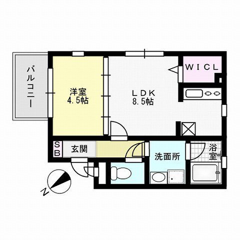ベルメゾン昭代エスト 間取り