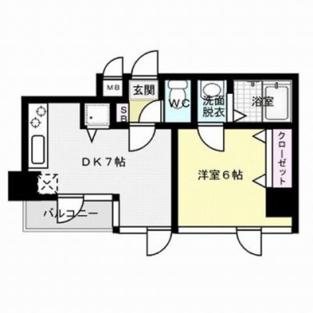ステイツ天神東Ⅲ 間取り
