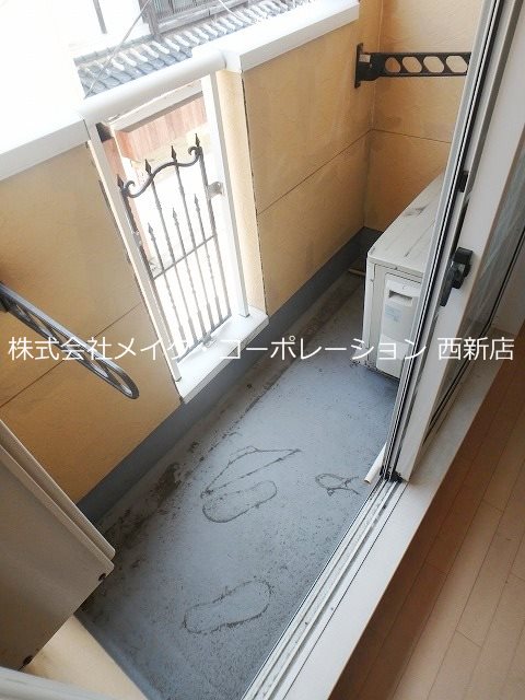 リブレア姪浜駅北 ベランダ