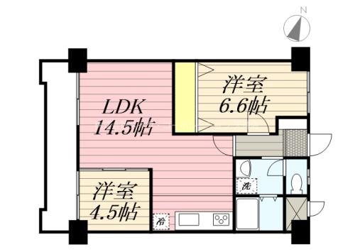 トーカンマンション今泉 間取り