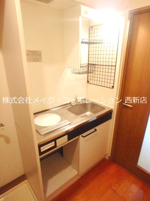 キッチン スチューデント室見~光ネット無料~ キッチン