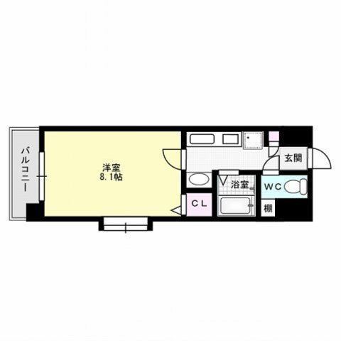 リバティ西新館 間取り