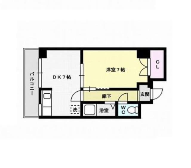 プロスパー城南 間取り