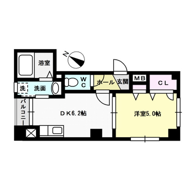 フロレスタ冷泉 間取り